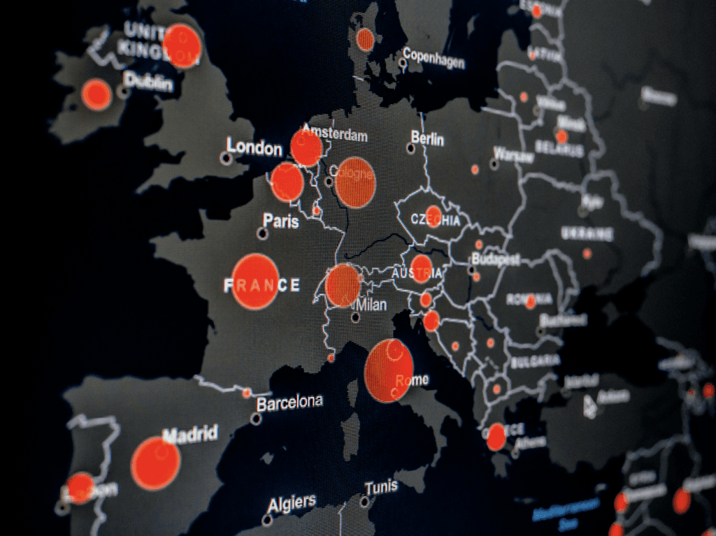 Corona Virus across Europe